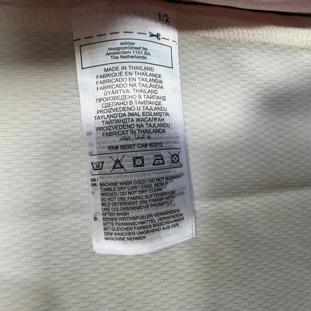 adidas measurements chest